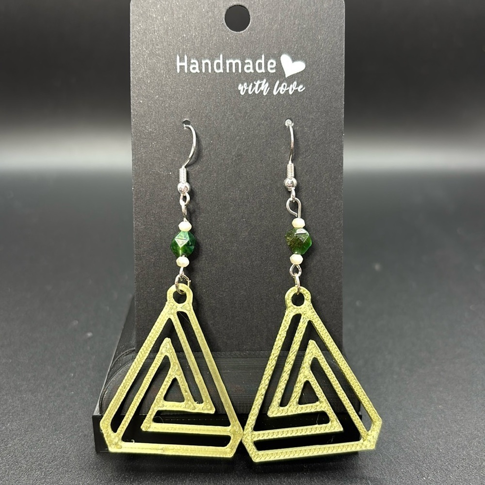 Geometric Earrings - Picture 3 of 5